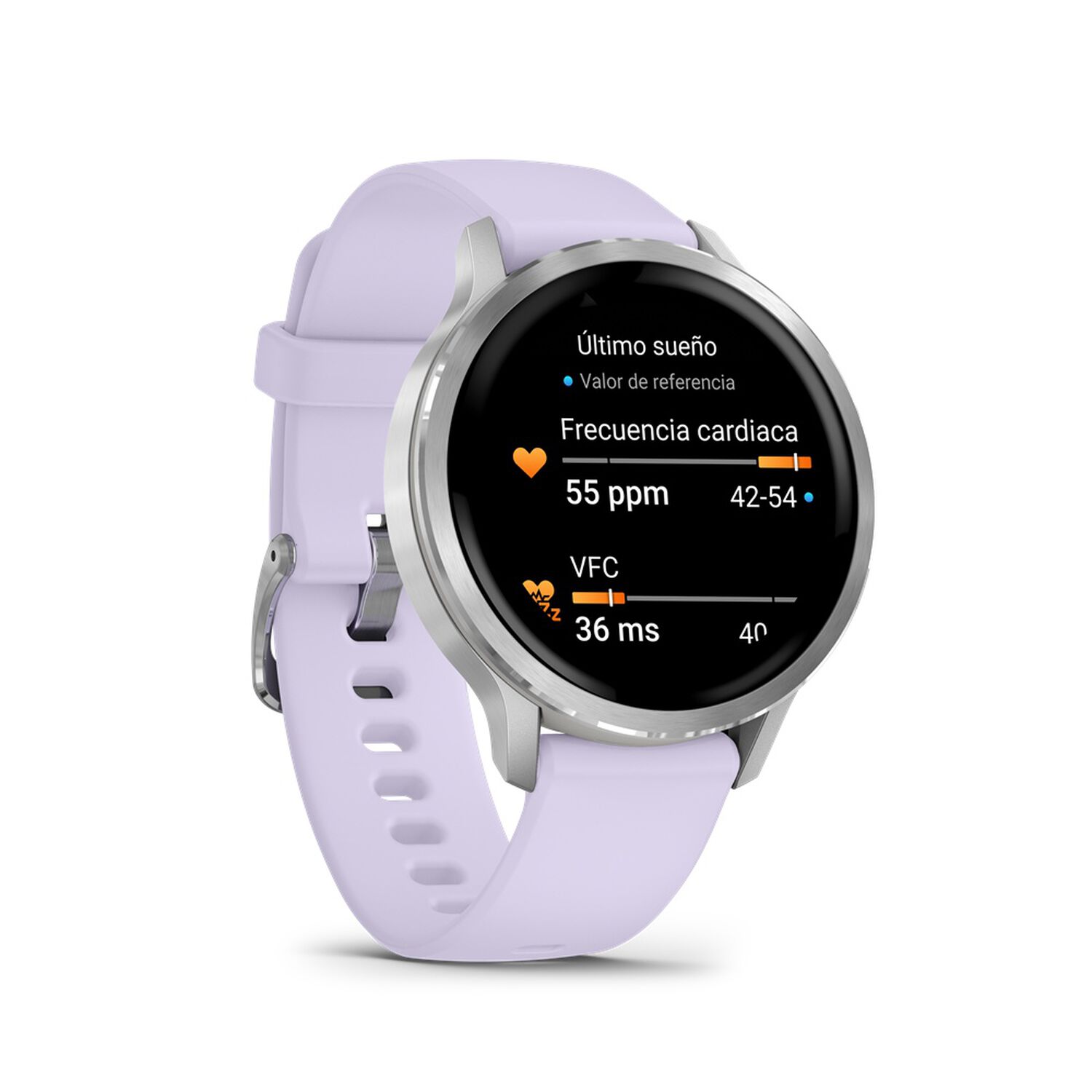 Smartwatch Venu 4 (41mm) Gray Silver Periwinkle Garmin image number 2.0