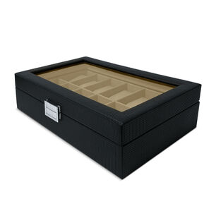 Caja Estuche Organizador 12 Relojes De Lujo Eco Cuero