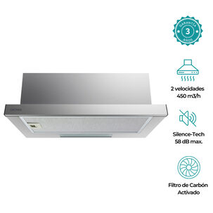 Campana Telescópica Groner Inox 60cm