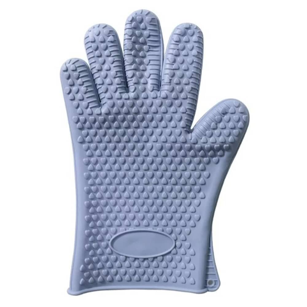 2 Guantes Manopla Protector De Calor (color Azul) Antideslizante image number 2.0