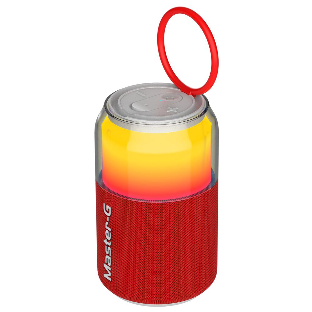 Parlante Portable Bluetooth 5.4 Ipx3 Mgsplash Rojo Master-g image number 4.0