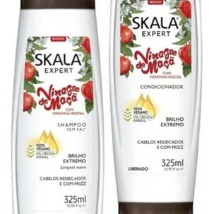 Kit Skala Shampoo Y Acondicionador Vinagre De Manzana 325 Ml