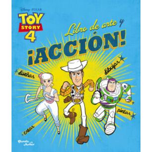Toy Story 4. Libro De Arte Y &iexcl;acci&oacute;n!