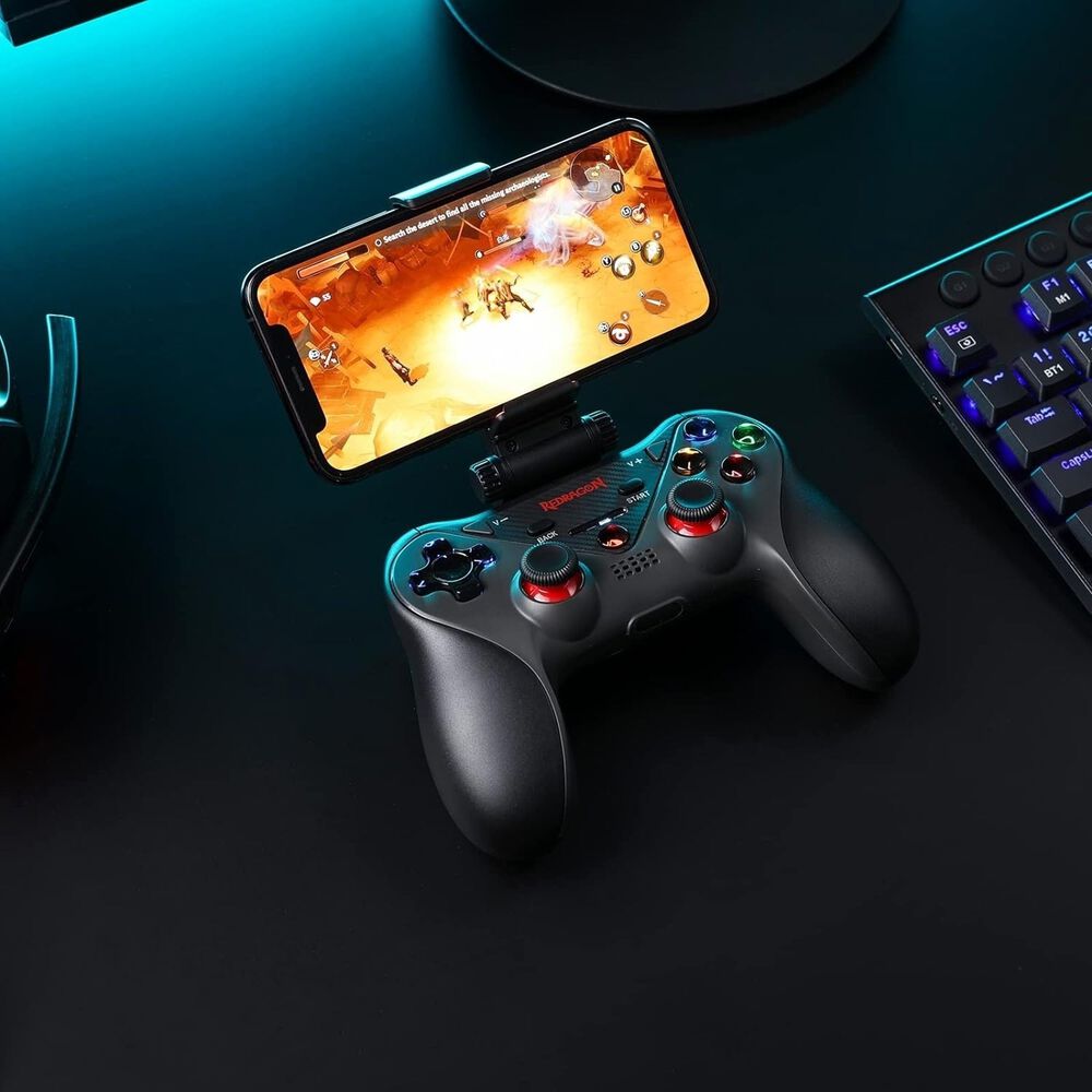 Gamepad Inal&aacute;mbrico Redragon G812 Bluetooth Multiplataformas image number 10.0