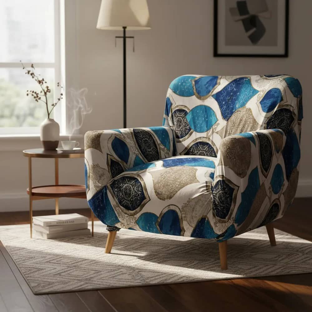 Funda De Sof&aacute; Estampada De 1 Cuerpo image number 2.0