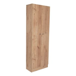 Closet 2 Puertas 5 Repisas Fm-010c Caf&eacute; Claro