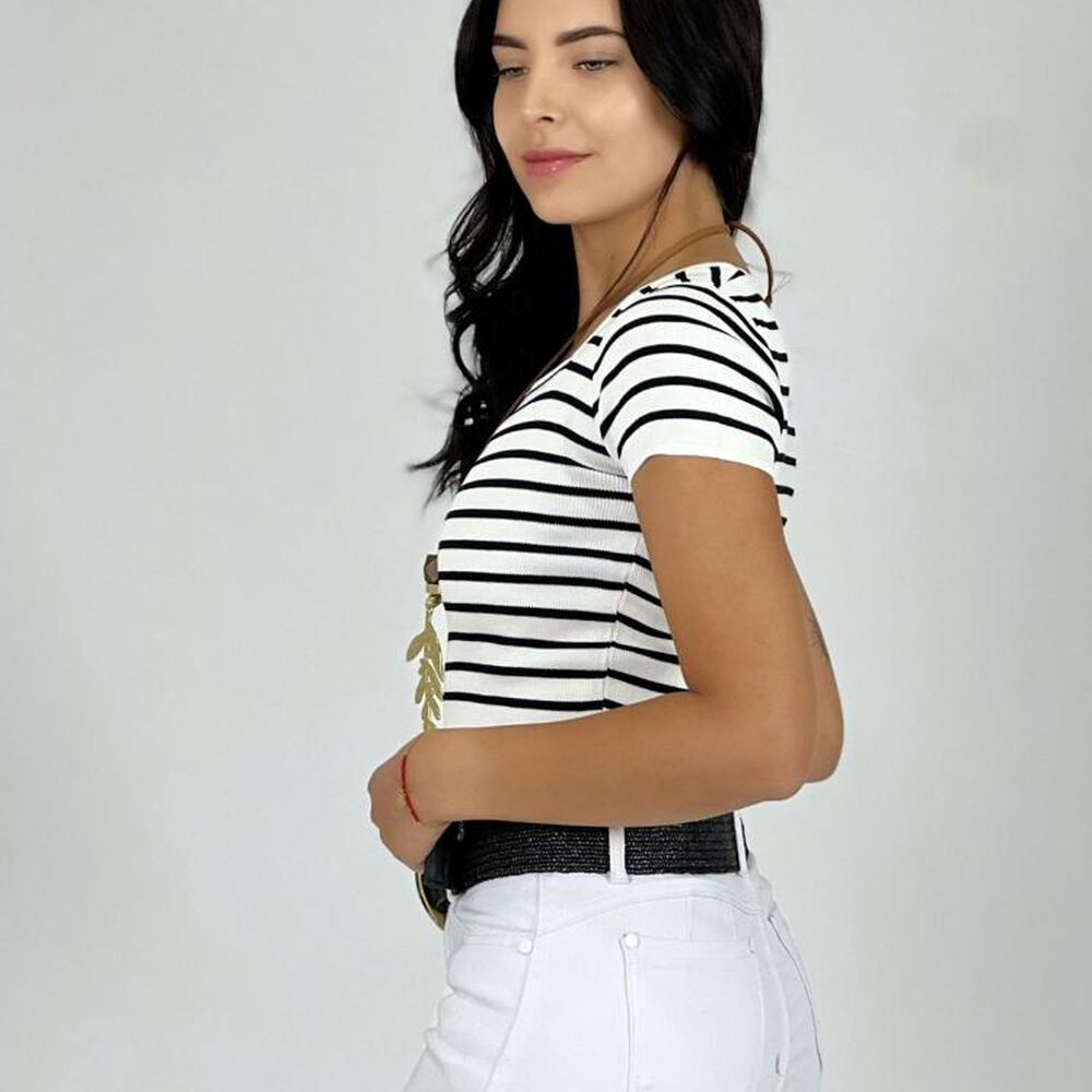 Polera Top De Líneas image number 12.0