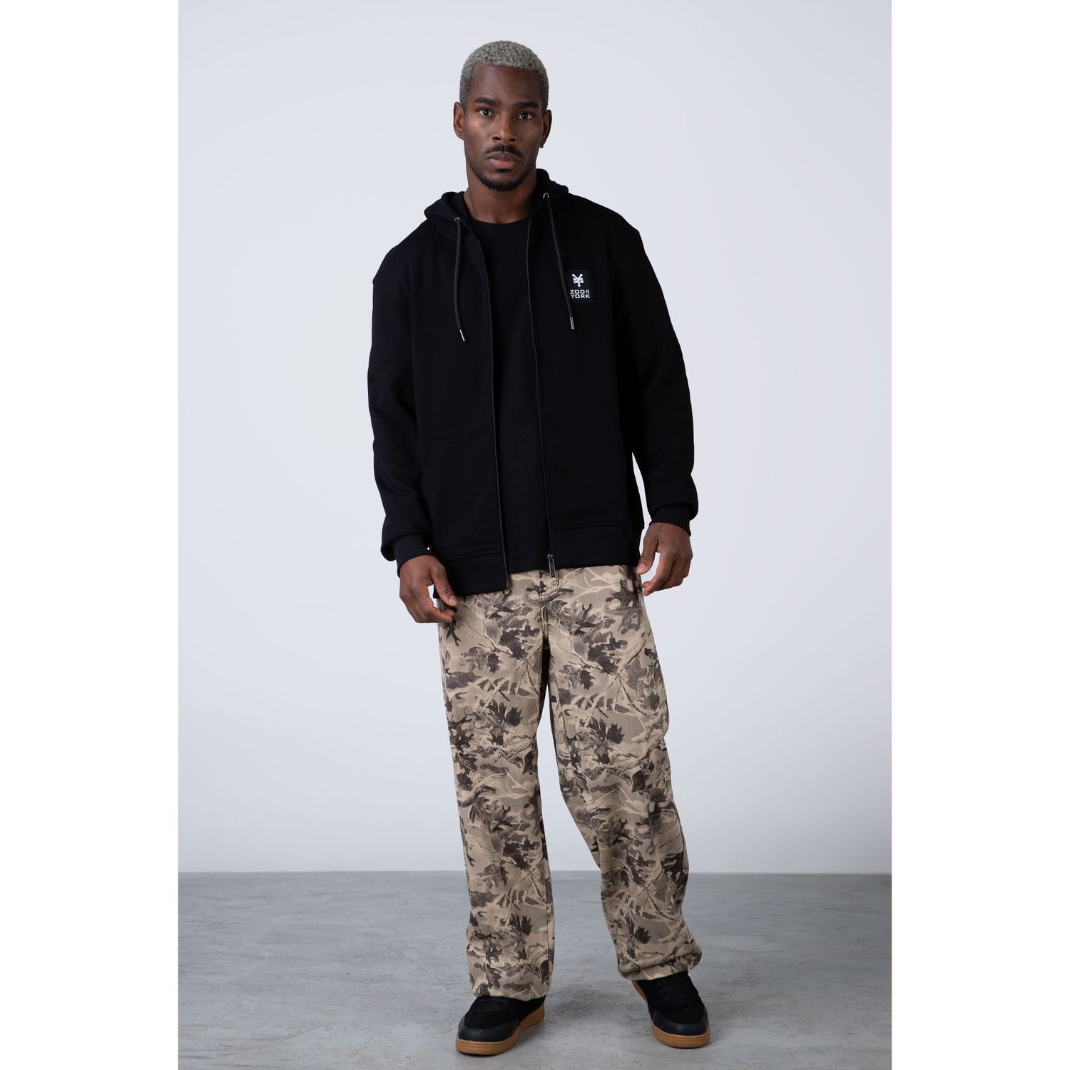 Poler&oacute;n Zip Hombre Minimal Zoo York image number 1.0