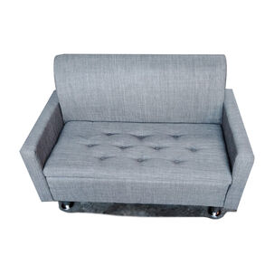 Mini Sill&oacute;n Ba&uacute;l Hvm Gris Claro