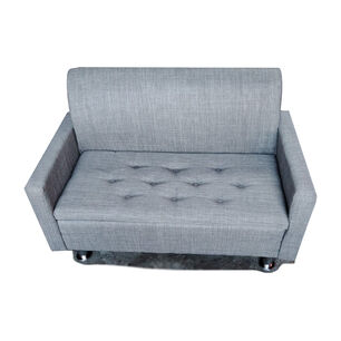 Mini Sill&oacute;n Ba&uacute;l Hvm Gris Claro