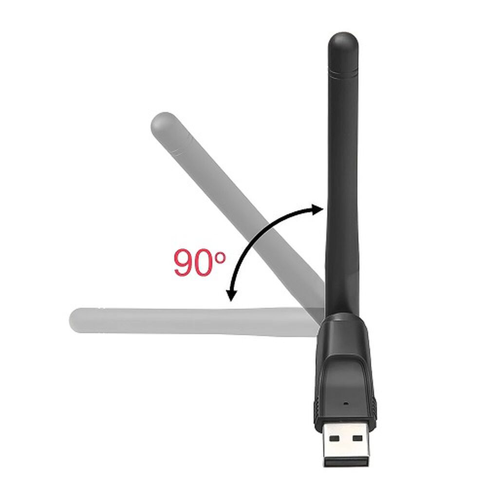 Adaptador Antena Wifi Modem Para Pc O Notebook Tarjeta De Red Inalambrico Usb 200mbs image number 2.0