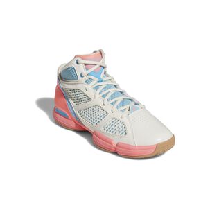 Zapatilla Basketball Hombre Adidas Adizero Rose 1.5 Restomod Blanco