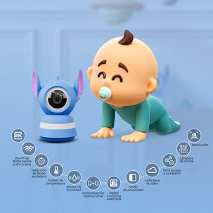 Monitor Nexxt Smart Wi-fi Ptz Para Bebes