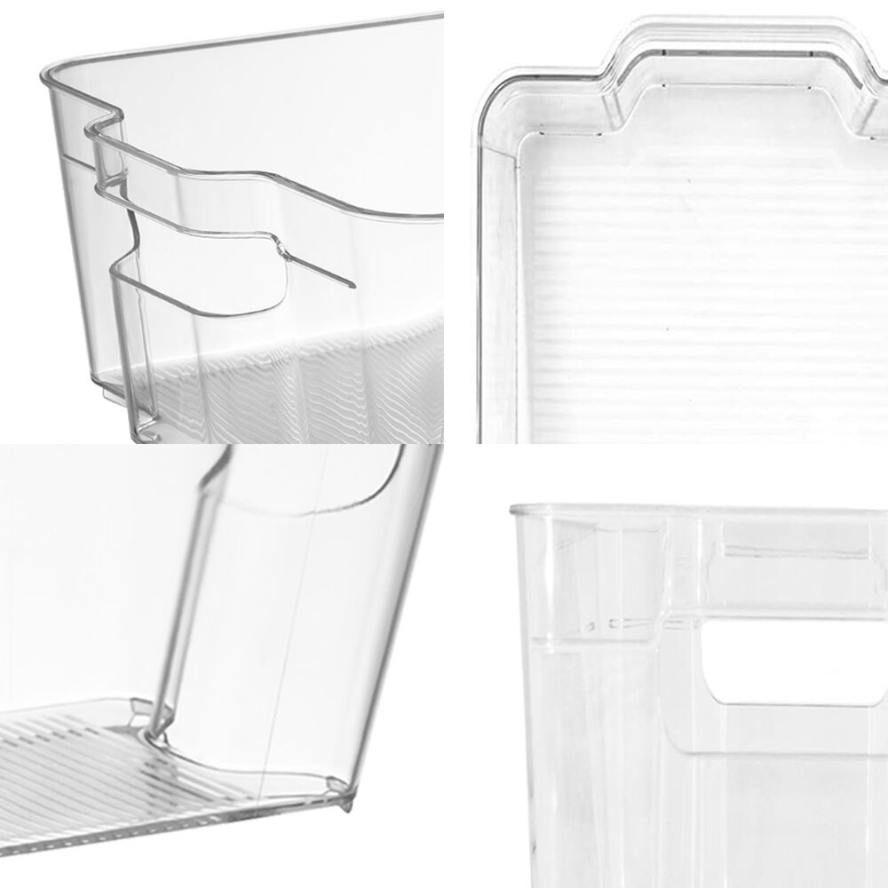 Contenedor Organizador Refrigerador L Clear image number 4.0