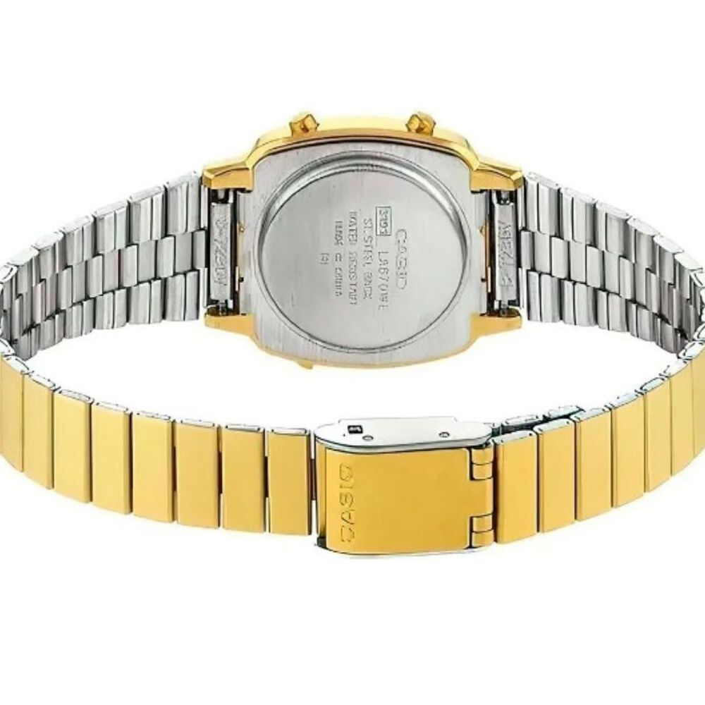 Reloj La-670wga-1 Vintage Digital Metal image number 2.0
