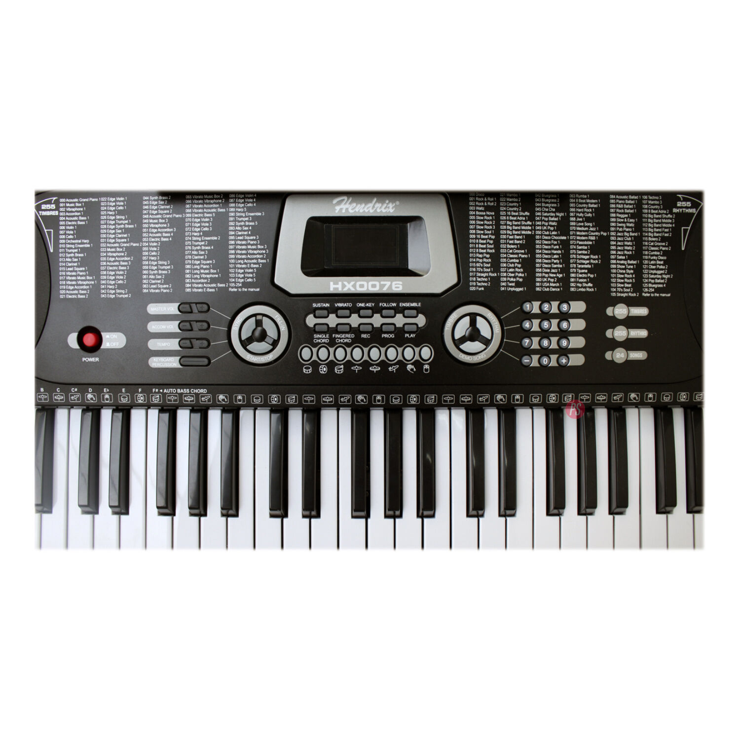Teclado Musical Electr&oacute;nico 61 Teclas Con Micr&oacute;fono - Ps image number 1.0