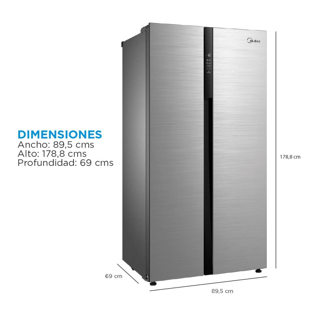 Refrigerador Side By Side Midea MDRS710FGE46 / No Frost / 527 Litros / A+ image number 3.0