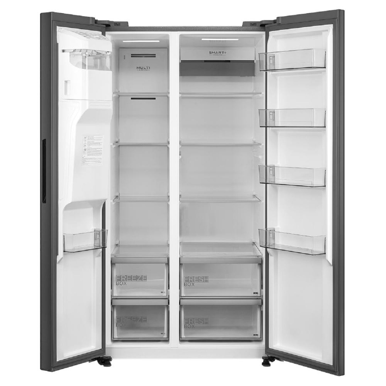 Refrigerador Side By Side Midea MDRS761FGEDX / No Frost / 569 Litros / C image number 9.0