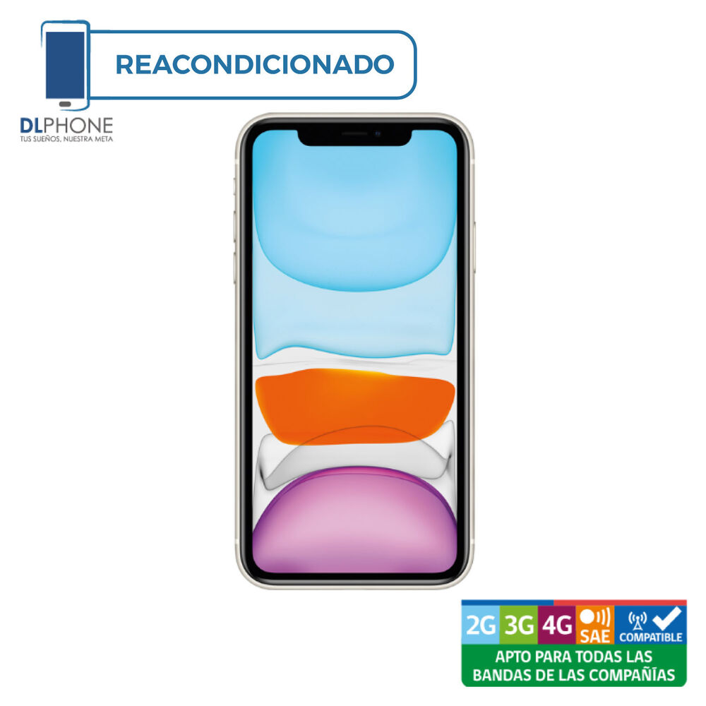  Iphone 11 64gb Blanco Reacondicionado image number 1.0