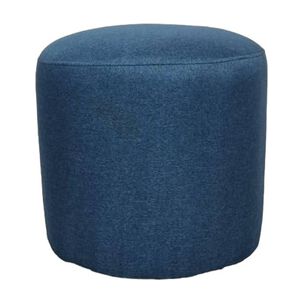 Pouf Redondo Lino Indigo