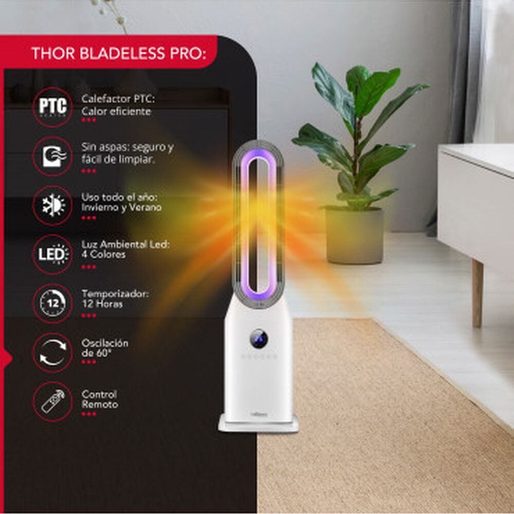 Calefactor & Ventilador Sin Aspas Thor Bladeless Pro image number 1.0