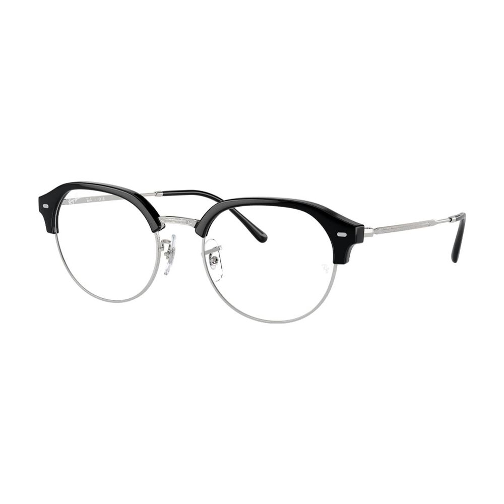 Lentes &Oacute;pticos Black On Silver Ray-ban Optical image number 1.0