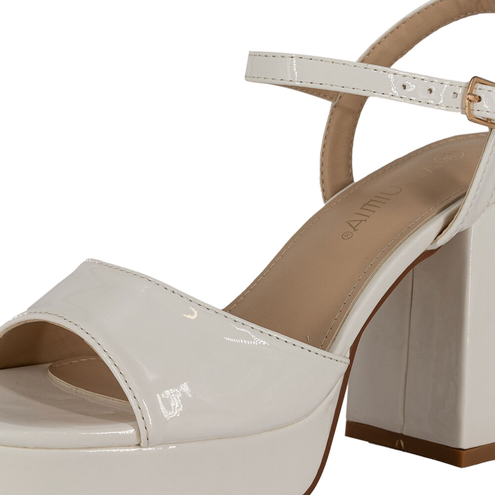 Sandalia De Vestir Amaia Blanco Alquimia image number 3.0