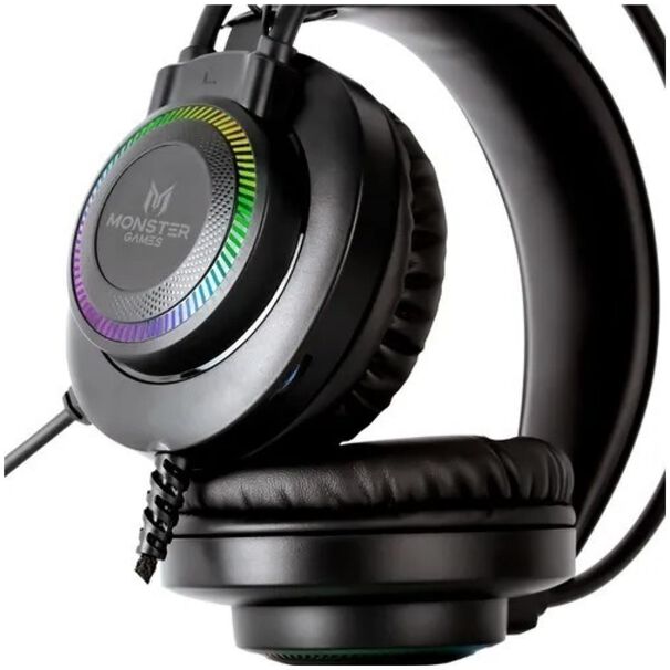 Audifonos Gamer Jack 3.5 Usb Rgb Ps4 Pc Throb