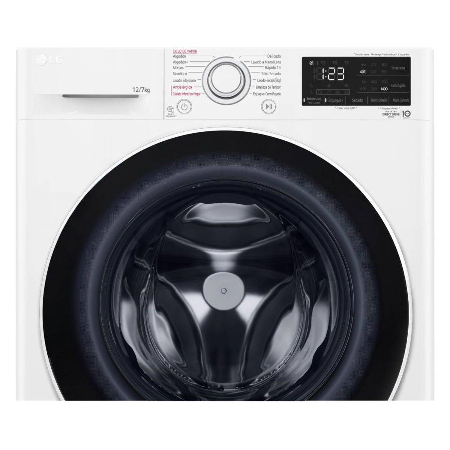 Lavadora Secadora LG WD12WVC5S6 / 12 Kg / 7 Kg image number 5.0