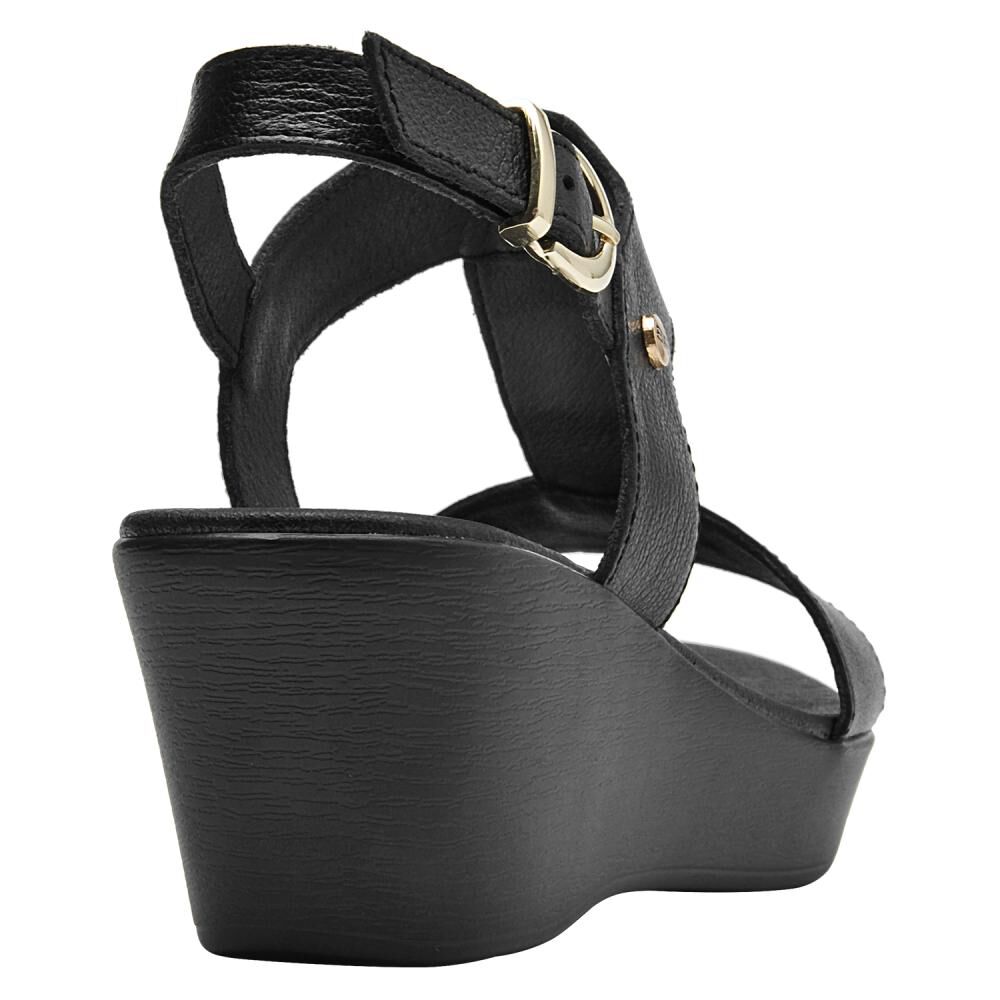 Sandalia Mujer Bruno Rossi Brm0169 Negro image number 4.0