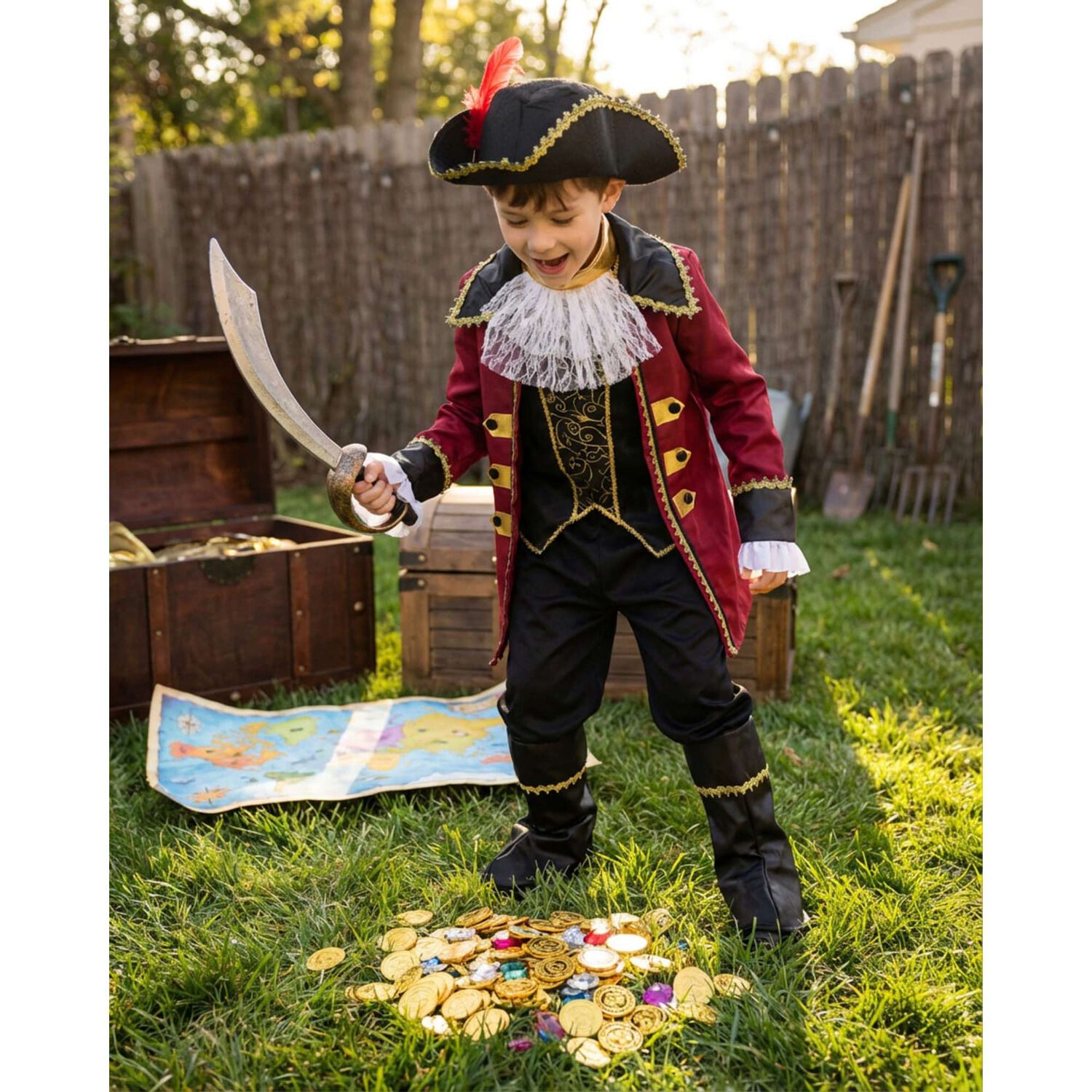 Disfraz Cosplay Pirata Corsario Piratas Infantiles Todos Ni&ntilde;o image number 2.0