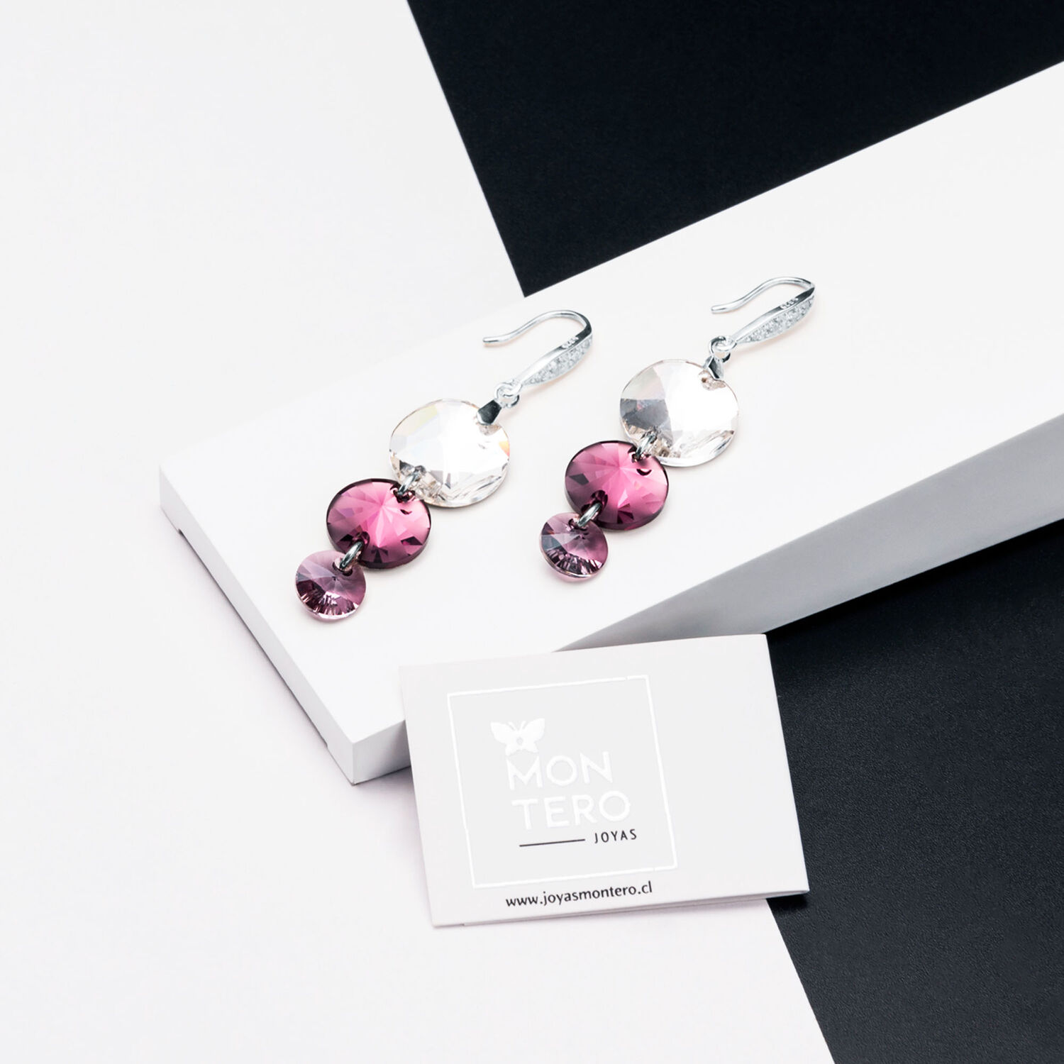 Aros Lisboa Cristales Genuinos Amethyst image number 1.0