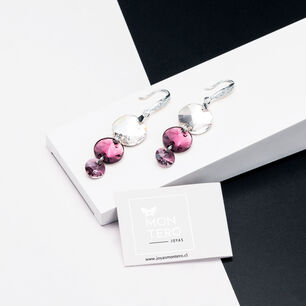 Aros Lisboa Cristales Genuinos Amethyst