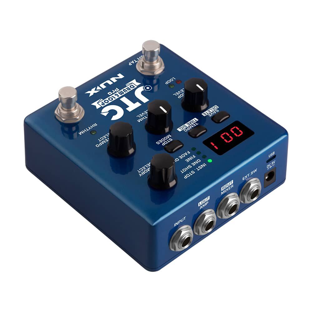 Pedal Looper Y Caja De Ritmos Nux Para Guitarra Jtc Ndl-5 image number 3.0