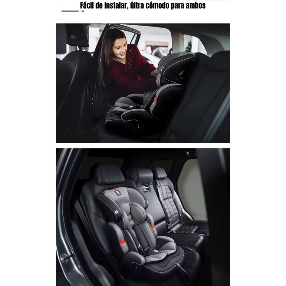 Silla De Auto Butaca 9-36kg 12 A&ntilde;os Gris We05 Lubabycas image number 5.0