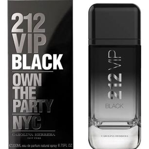 Carolina Herrera 212 Vip Black Nyc Edp 200 Ml Hombre