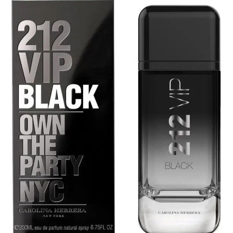 Carolina Herrera 212 Vip Black Nyc Edp 200 Ml Hombre