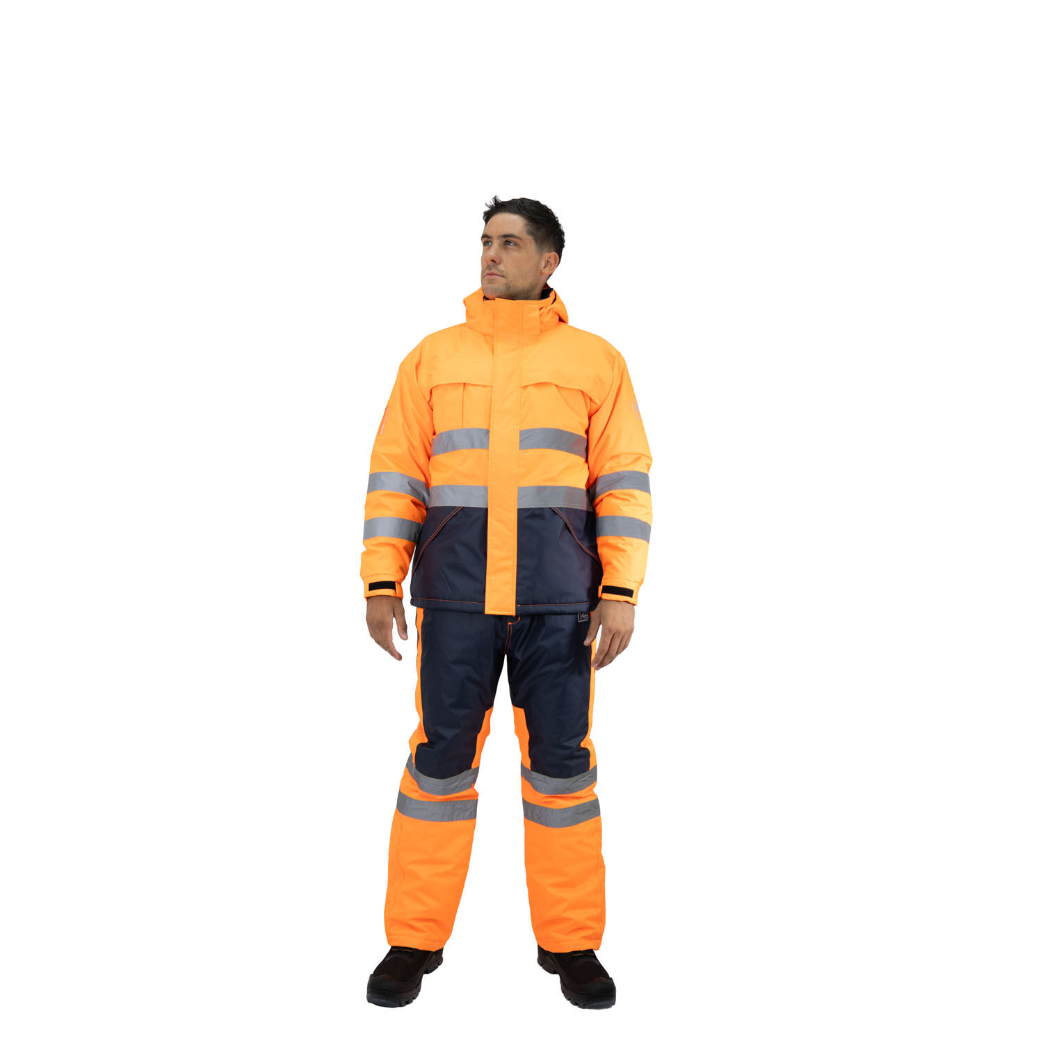 Parka Reflectiva Hw Siberia Naranjo Fluor image number 4.0