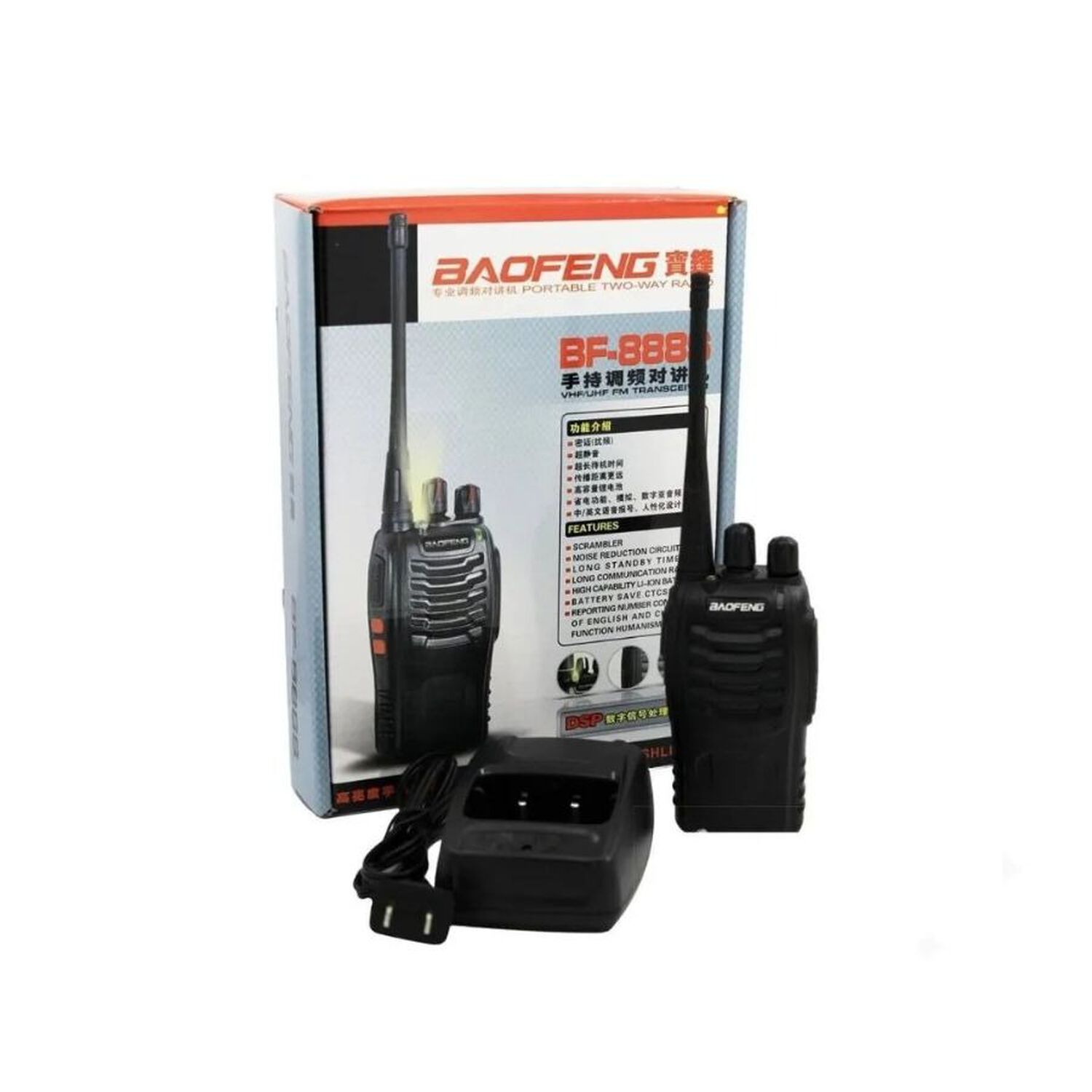 Radiotransmisor Walkie Talkie Con Aud&iacute;fono image number 1.0