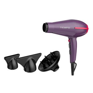 Secador De Pelo 2200w 2vel 3temp Morado Tempo Std Gama