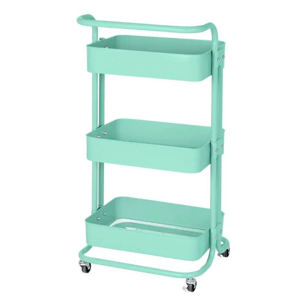 Carro Cocina Y Ba&ntilde;o De 3 Canasta Con Ruedas image number 2.0