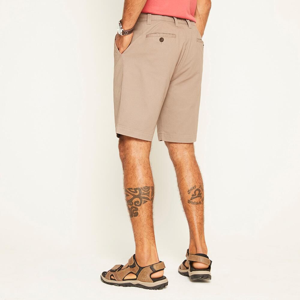 Bermuda B&aacute;sico Regular Tiro Medio Straight Hombre Herald image number 2.0