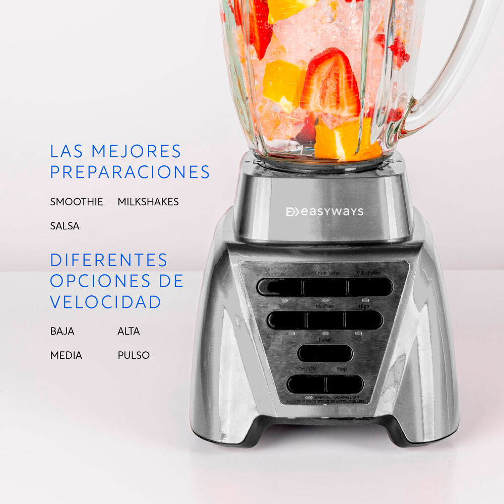 Licuadora Ultra Roja Gran Capacidad 2,2l + Vaso To Go Easyways image number 8.0