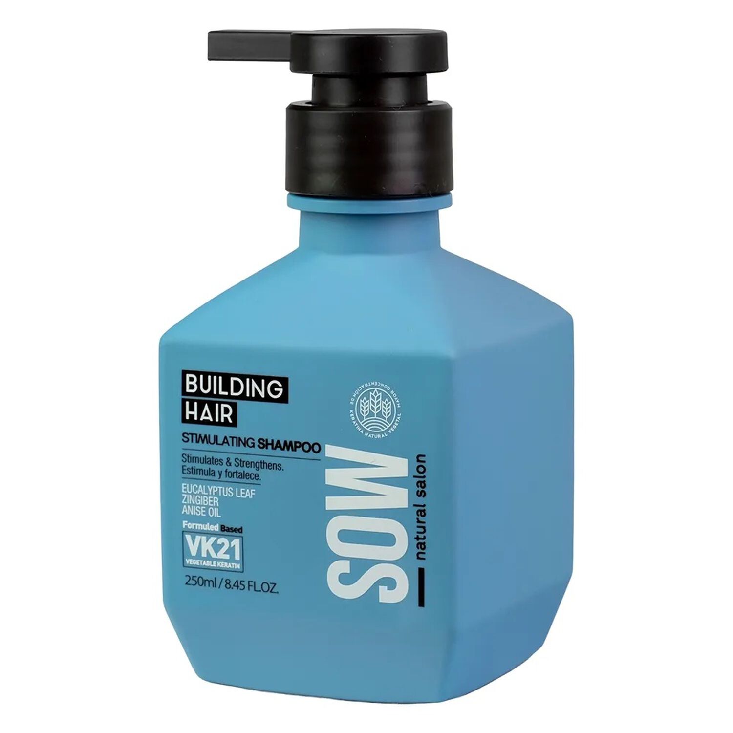 Sow Building Hair Shampoo Vk21 Para Cabellos Fr&aacute;giles 250ml image number 3.0