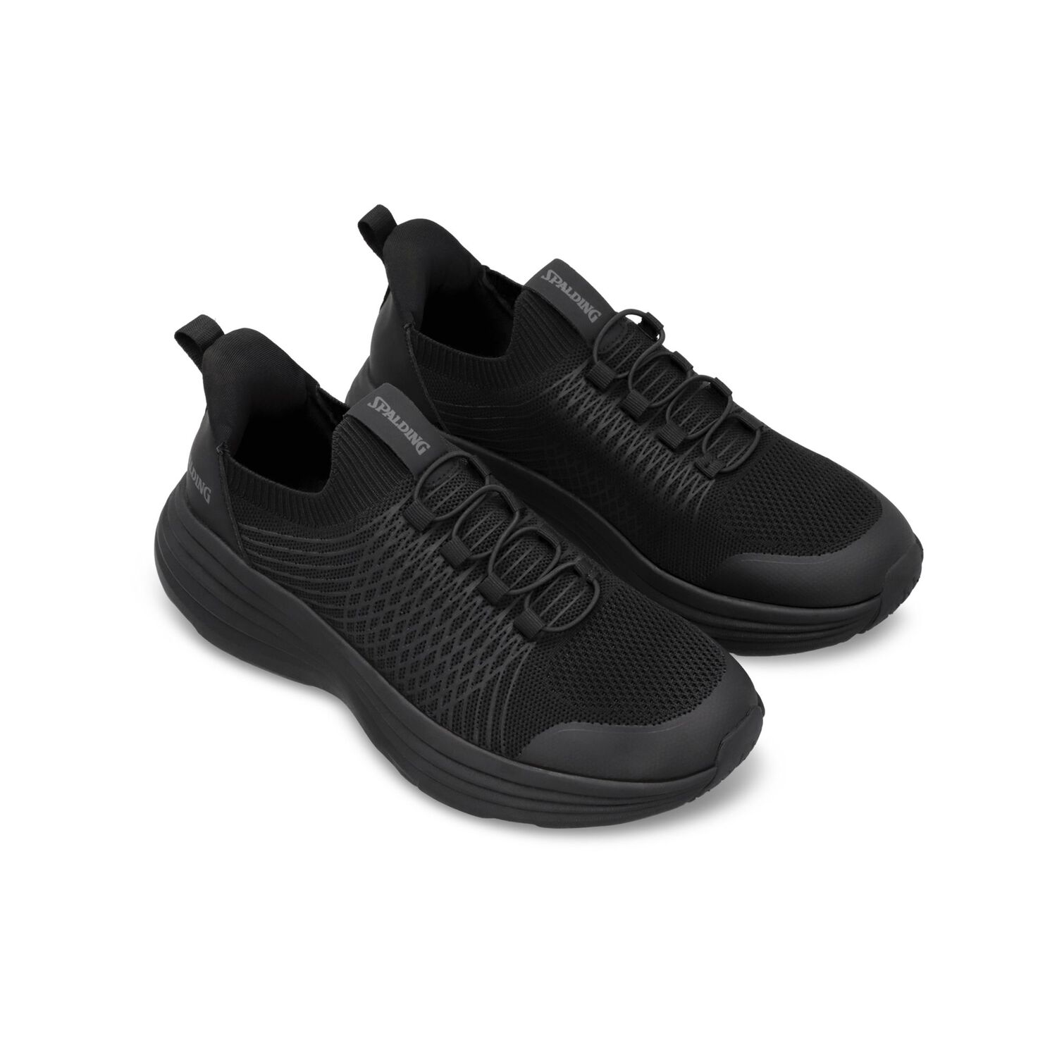 Zapatilla Training Hombre Spalding Comfy Negro image number 3.0