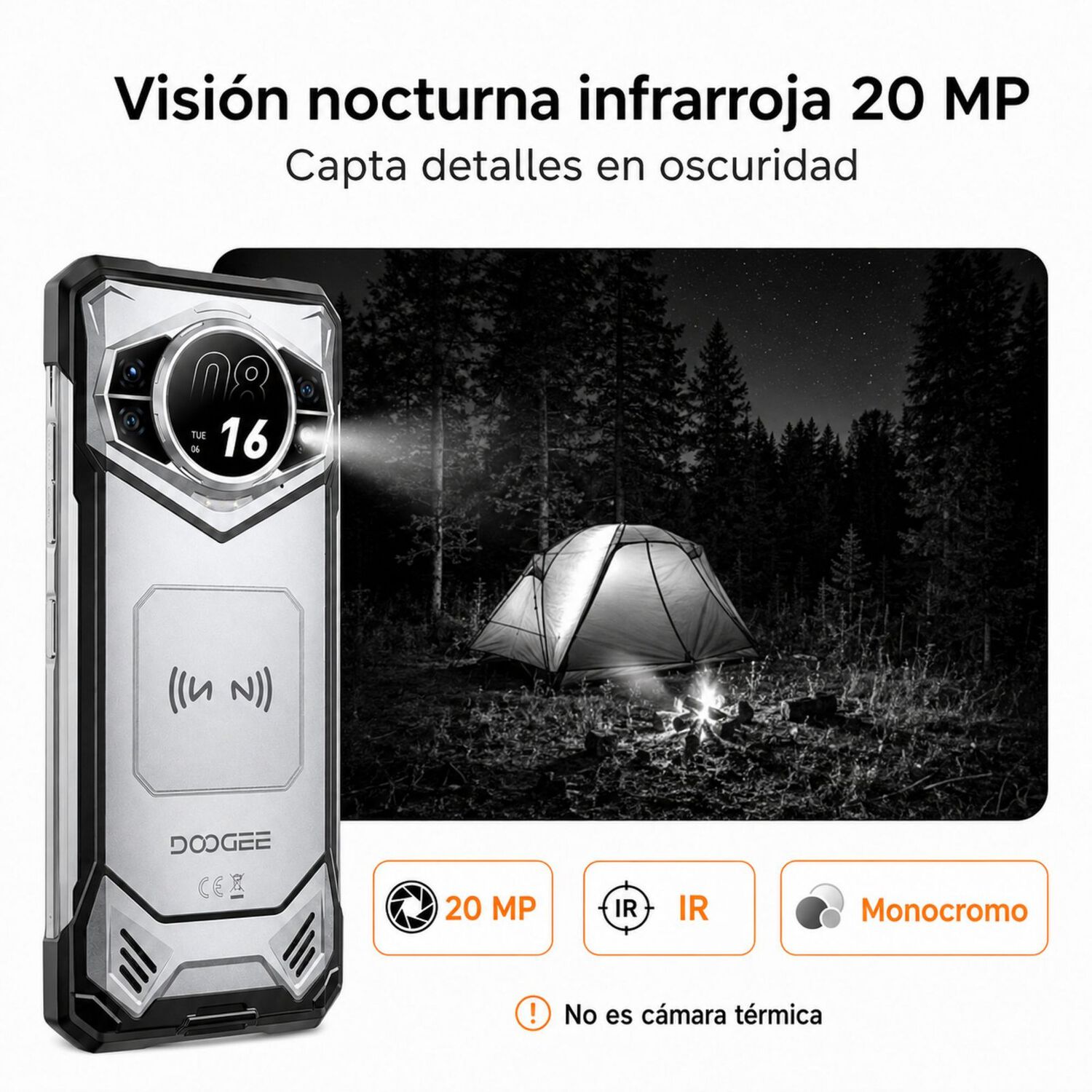 Doogee S200 Vip 5g Celular Rugged 48gb 256gb image number 6.0