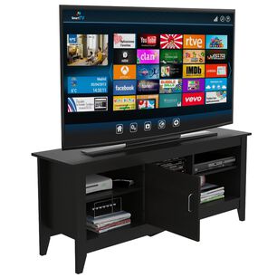 Rack Tv 65" 1 Puerta Fm-005n Negro