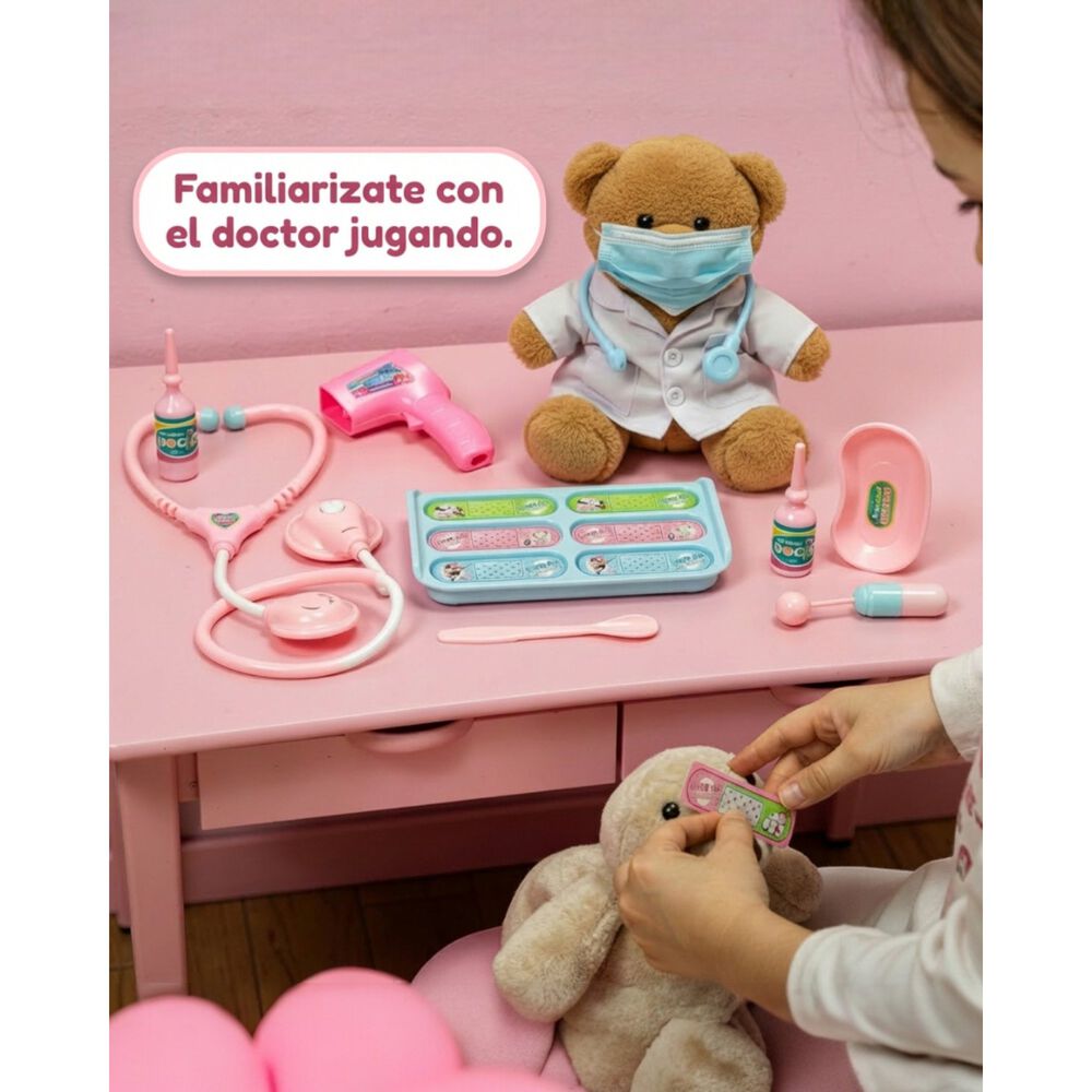 Juguete Set De Doctora Para Ni&ntilde;as Deluxe Kit image number 3.0