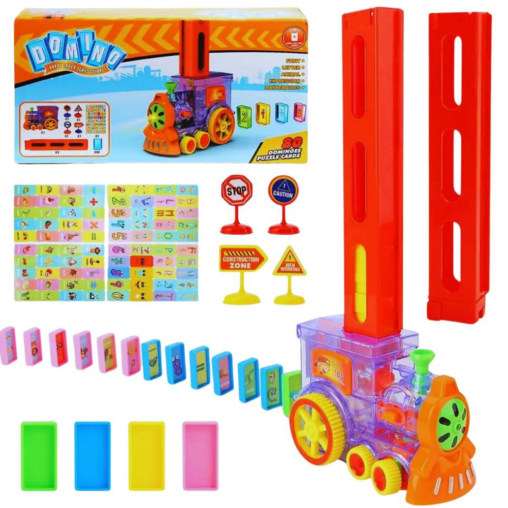 Carro Domino Con Luces Y Sonido Juguete Ni&ntilde;o image number 0.0