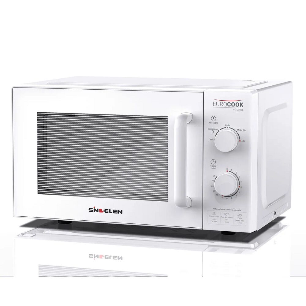 Microondas An&aacute;logo Sindelen Blanco Mm-220bl 20 Lt image number 1.0